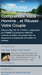 Mobile Screenshot of conseils-pour-femmes.blogspot.com