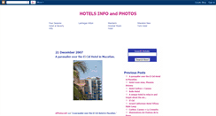 Desktop Screenshot of hotels-info-online.blogspot.com