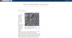 Desktop Screenshot of nhgeology.blogspot.com