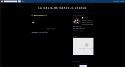 Desktop Screenshot of marcelomagic.blogspot.com