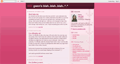 Desktop Screenshot of gwen902.blogspot.com