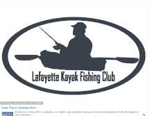 Tablet Screenshot of lafayettekayakfishingclub.blogspot.com