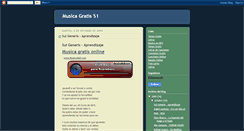 Desktop Screenshot of musicagratis-51.blogspot.com
