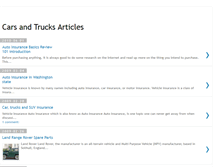 Tablet Screenshot of cars-and-trucks-articles.blogspot.com