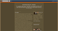 Desktop Screenshot of honduranjohn.blogspot.com