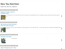 Tablet Screenshot of newyounutrition.blogspot.com