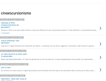 Tablet Screenshot of cinoescursionismo.blogspot.com