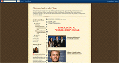 Desktop Screenshot of comentacine.blogspot.com