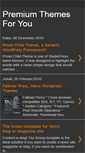 Mobile Screenshot of premiumthemes4you.blogspot.com