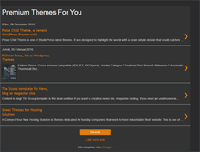 Tablet Screenshot of premiumthemes4you.blogspot.com