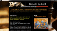 Desktop Screenshot of escuelajudicialcusco.blogspot.com