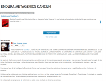 Tablet Screenshot of endura-metagenics-cancun.blogspot.com