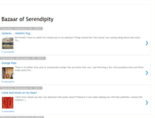 Tablet Screenshot of bazaarofserendipity.blogspot.com