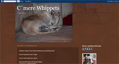 Desktop Screenshot of cmerewhippets.blogspot.com