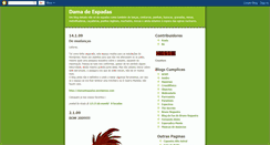 Desktop Screenshot of damadeespadas.blogspot.com
