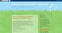 Desktop Screenshot of glutenfreerecipecollection.blogspot.com