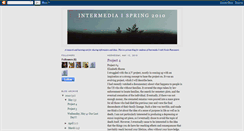 Desktop Screenshot of intermediaspring10.blogspot.com