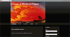 Desktop Screenshot of cuorementepugno.blogspot.com