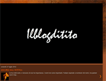 Tablet Screenshot of ilblogditito.blogspot.com