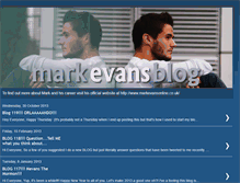 Tablet Screenshot of markevansonline.blogspot.com