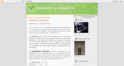 Desktop Screenshot of barrerasdelacomunicacion.blogspot.com