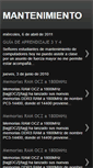 Mobile Screenshot of mantenimientosysdatec.blogspot.com