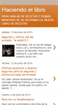 Mobile Screenshot of haciendo-el-libro.blogspot.com