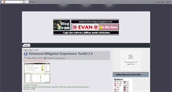 Desktop Screenshot of evanondays.blogspot.com