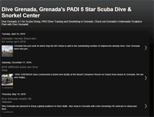 Tablet Screenshot of divegrenada.blogspot.com