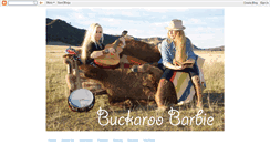 Desktop Screenshot of buckaroobarbie.blogspot.com