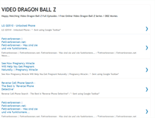 Tablet Screenshot of dragonballz-video.blogspot.com