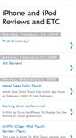 Mobile Screenshot of iphone3greviewer2009.blogspot.com