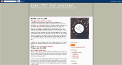 Desktop Screenshot of dialkforknitter.blogspot.com