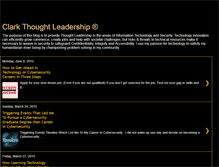 Tablet Screenshot of clarkthoughtleadership.blogspot.com