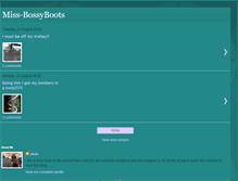 Tablet Screenshot of miss-bossyboots.blogspot.com