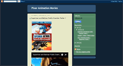 Desktop Screenshot of pixaranimationmovies.blogspot.com