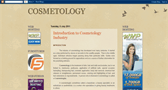 Desktop Screenshot of cosmotologyuses.blogspot.com