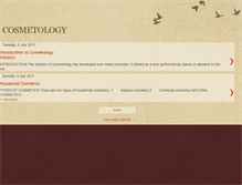 Tablet Screenshot of cosmotologyuses.blogspot.com