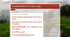 Desktop Screenshot of levieuxrouge.blogspot.com