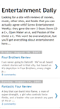 Mobile Screenshot of entertainmentdaily.blogspot.com