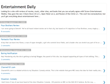 Tablet Screenshot of entertainmentdaily.blogspot.com