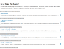 Tablet Screenshot of intellegere-verbatim.blogspot.com