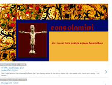 Tablet Screenshot of consolaminipopulusmeus.blogspot.com