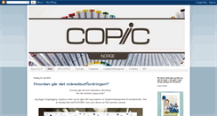 Desktop Screenshot of copicmarkernorge.blogspot.com