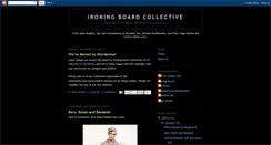 Desktop Screenshot of ironingboardcollective.blogspot.com