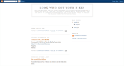 Desktop Screenshot of lookwhogotyourbike.blogspot.com