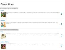 Tablet Screenshot of idigcerealkillers.blogspot.com