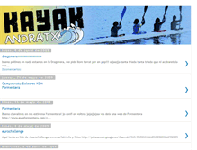 Tablet Screenshot of kayakandratx.blogspot.com