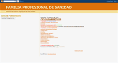 Desktop Screenshot of fpsanidad.blogspot.com