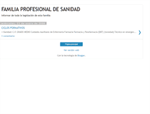 Tablet Screenshot of fpsanidad.blogspot.com